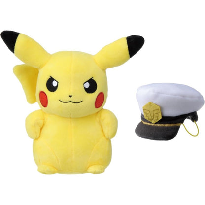 Pikachu皮卡丘｜限定Captain毛绒公仔/玩偶｜约160 x 270 x 110 mm