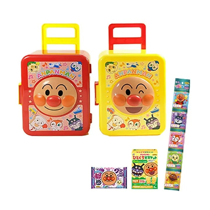 Fujiya|面包超人小旅行箱铁盒限定菜园高钙小饼干|200g【24.05】