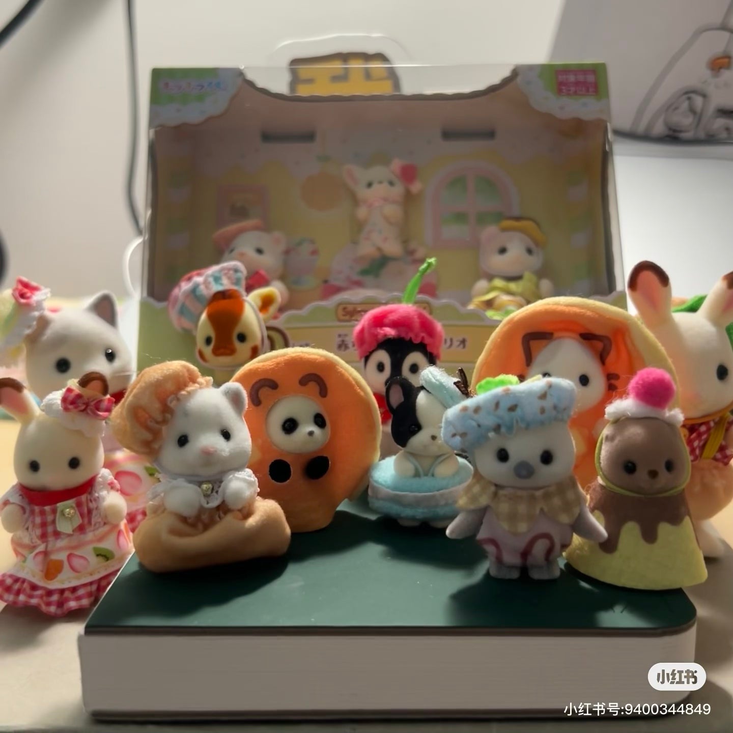 【online only, limit 1】SylvanianFamilies｜Dessert series ichiban mystery bag/blind box/All 8 types｜1pcs