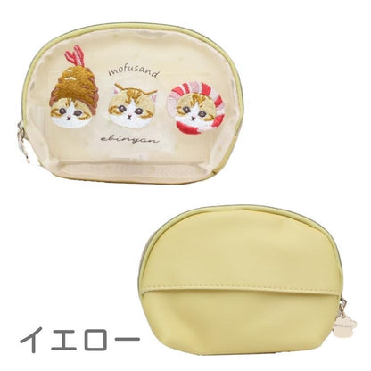 Mofusand｜Tissue Mesh Pouch｜105×145×35mm approx.