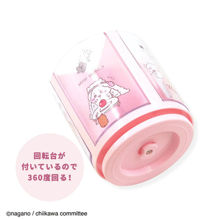 chiikawa｜分格化妆刷收纳盒/笔筒｜約直径100×H110mm