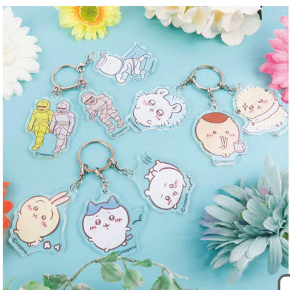 Chiikawa 吉伊卡哇｜角色3连钥匙扣｜約W55×H55mm