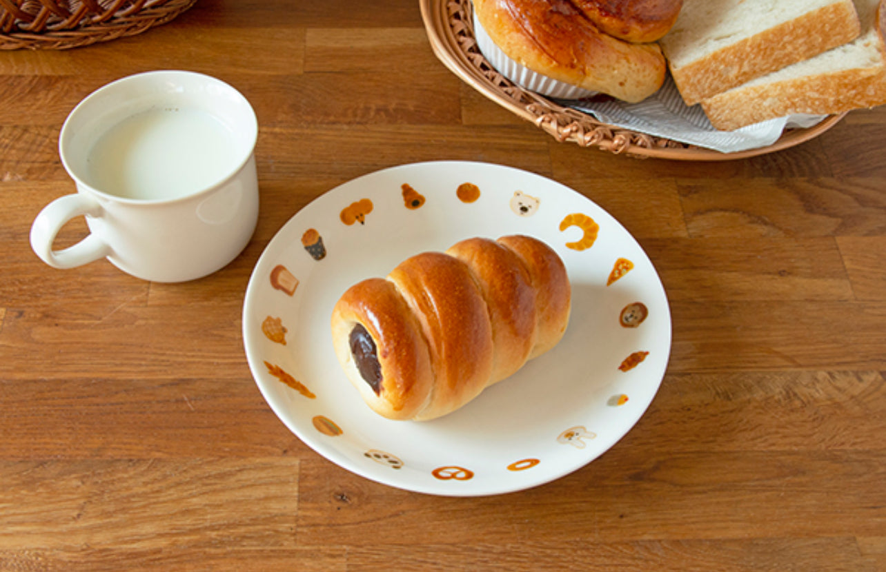 hobonichi｜Bread Plate｜W180×H23×D180mm approx.