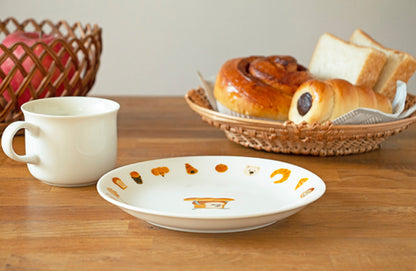 hobonichi｜Bread Plate｜W180×H23×D180mm approx.