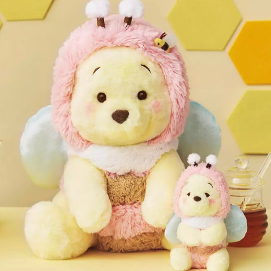 Disney｜2023蜜蜂日/日本限定粉色毛绒系列/可脱帽