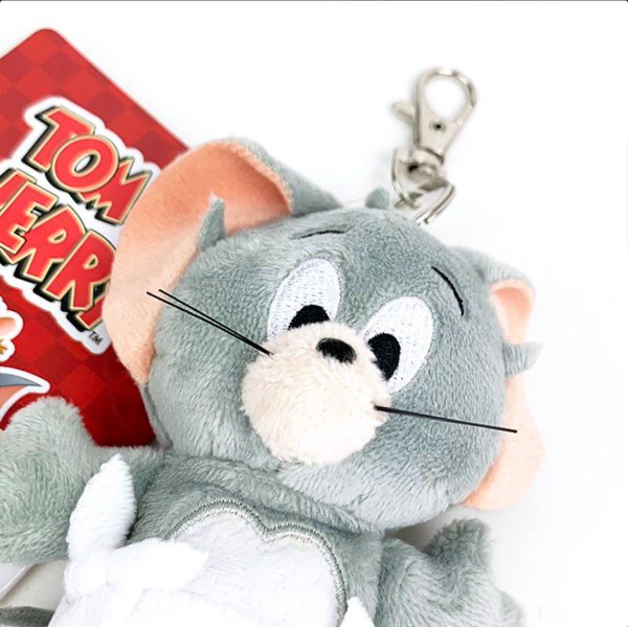 Tom&amp;Jerry 猫和老鼠｜nappy Jerry可伸缩绳挂件｜約90×170×50mm