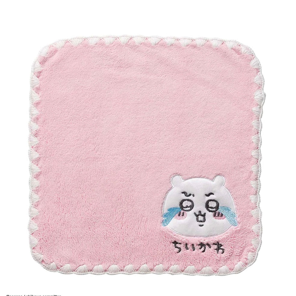 Chiikawa 吉伊卡哇｜角色可爱小毛巾/方巾/手帕｜約H250×W250mm