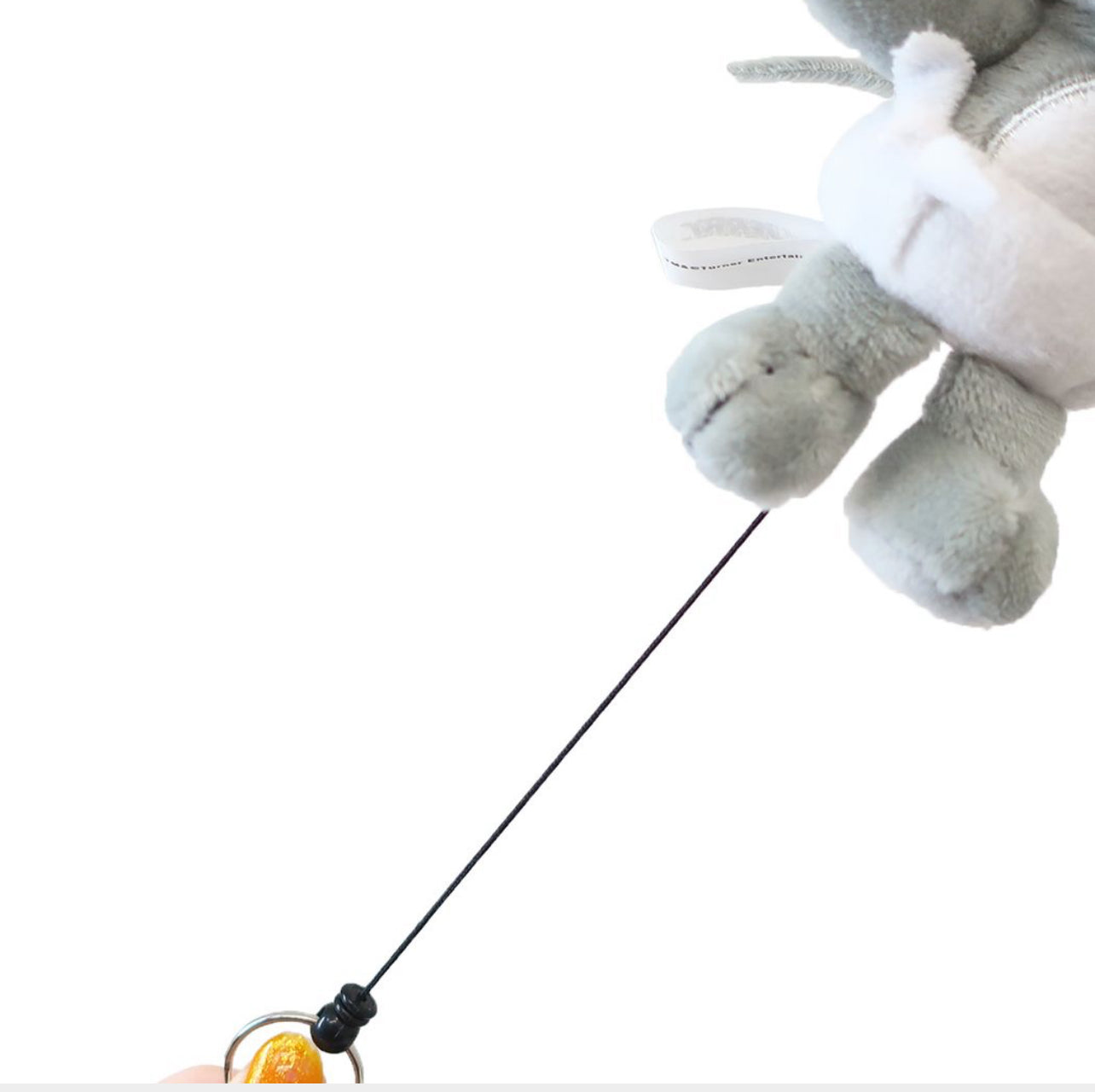 Tom&amp;Jerry 猫和老鼠｜nappy Jerry可伸缩绳挂件｜約90×170×50mm