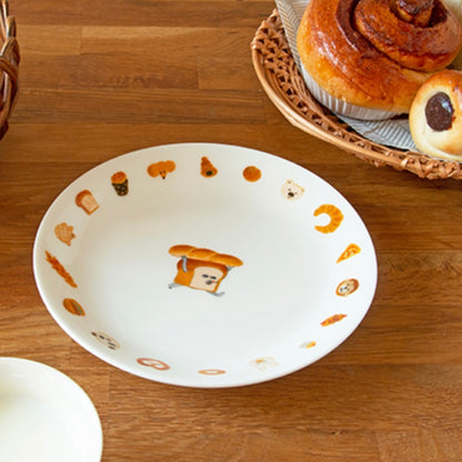 hobonichi｜Bread Plate｜W180×H23×D180mm approx.