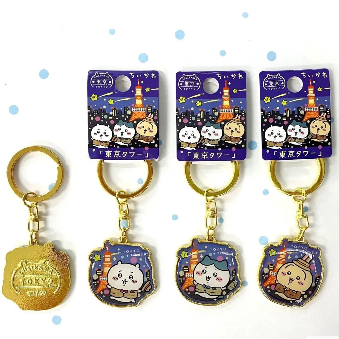 Chiikawa ｜Tokyo Tower Keychain/Keyring｜35×35×5mm approx.