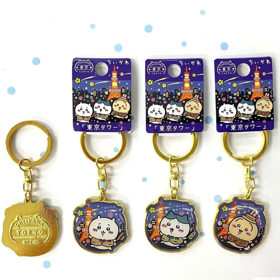 Chiikawa ｜Tokyo Tower Keychain/Keyring｜35×35×5mm approx.