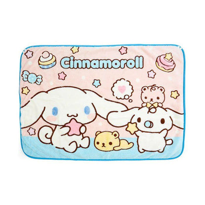 Sanrio｜限定牛珊瑚绒亲肤双面印花小毯子/午睡毯｜约70x100cm