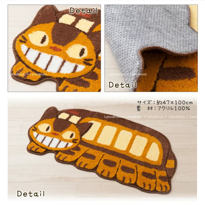 My neighbor totoro｜宫崎骏猫巴士长毯/防滑地毯｜約47×100cm