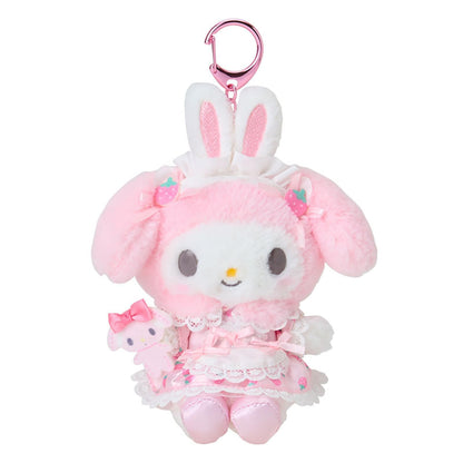 Sanrio｜Character Grand Prix 4th Edition Outfit Collection Mascot Holder /Plush Keychain｜12×8×15cm approx.