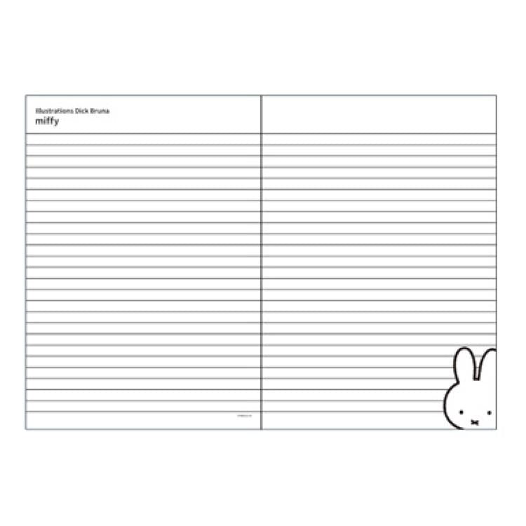Miffy米菲｜可爱角色本/本子/黑色｜A5