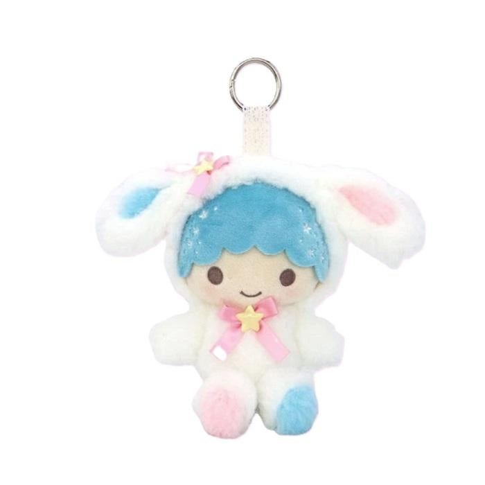 Sanrio｜Starry Sky Angel 50th Anniversary Little Twin Stars Mascot Holder /Plush Keychain｜20×9×16cm approx.