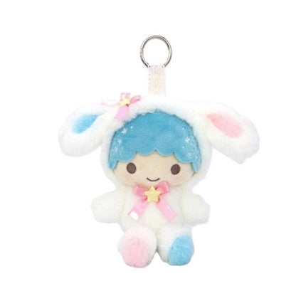 Sanrio｜Starry Sky Angel 50th Anniversary Little Twin Stars Mascot Holder /Plush Keychain｜20×9×16cm approx.