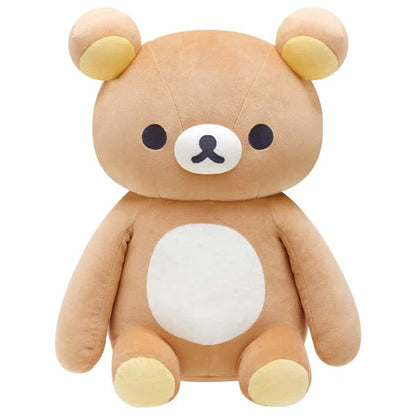Rilakkuma轻松熊｜晚安睡梦系列柔软轻松熊半身大公仔/玩偶/背面拉链位可做收纳｜约400×300×270mm