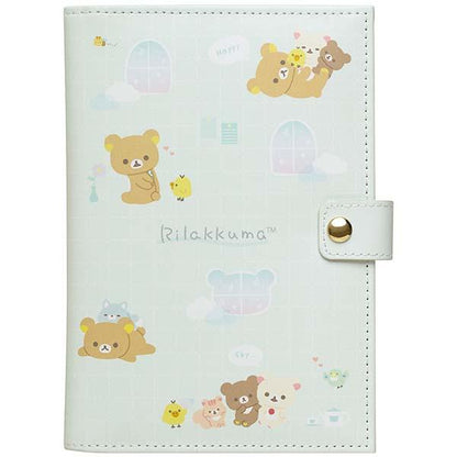 Rilakkuma轻松熊｜可爱多卡位手账本｜約175×125mm
