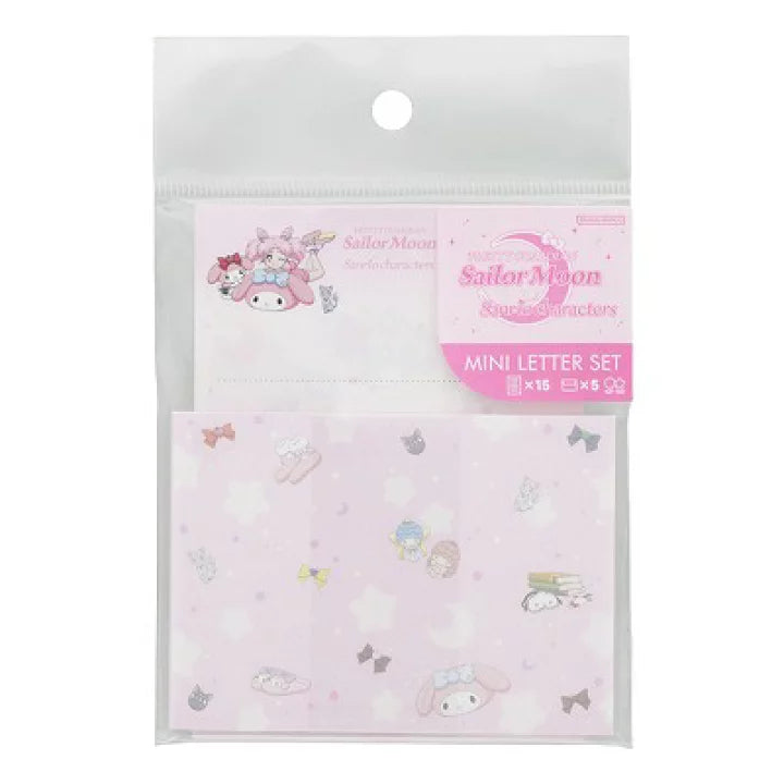 Sailor moon|美战 x Sanrio联名可爱mini便签纸15+信封5枚