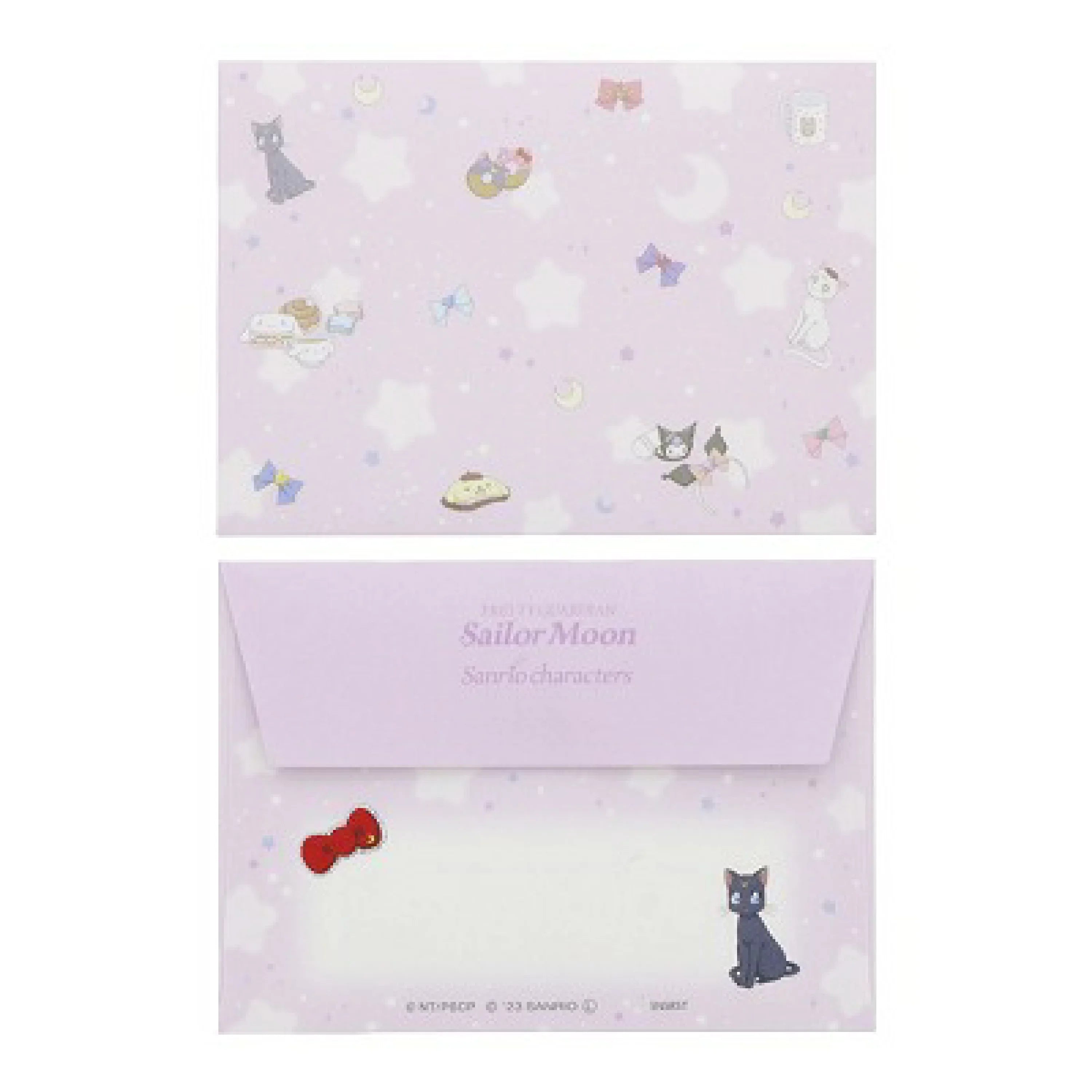 Sailor moon｜美战 x Sanrio联名可爱mini便签纸15+信封5枚