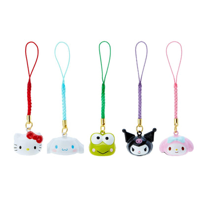 Sanrio｜Face Shaped Bell Phone Charm｜5.3 x 4.7 x 2.6cm approx.