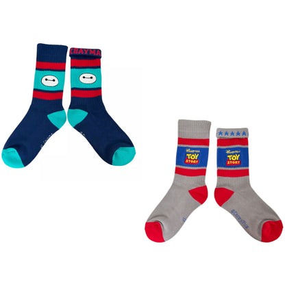 Disney｜Logo Colorful Line Socks｜23-25cm approx.