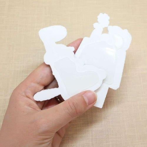 Snoopy｜可爱可粘式小物挂钩/小物夹/文件夹｜负重100g｜本体約H73×W95×D4mm