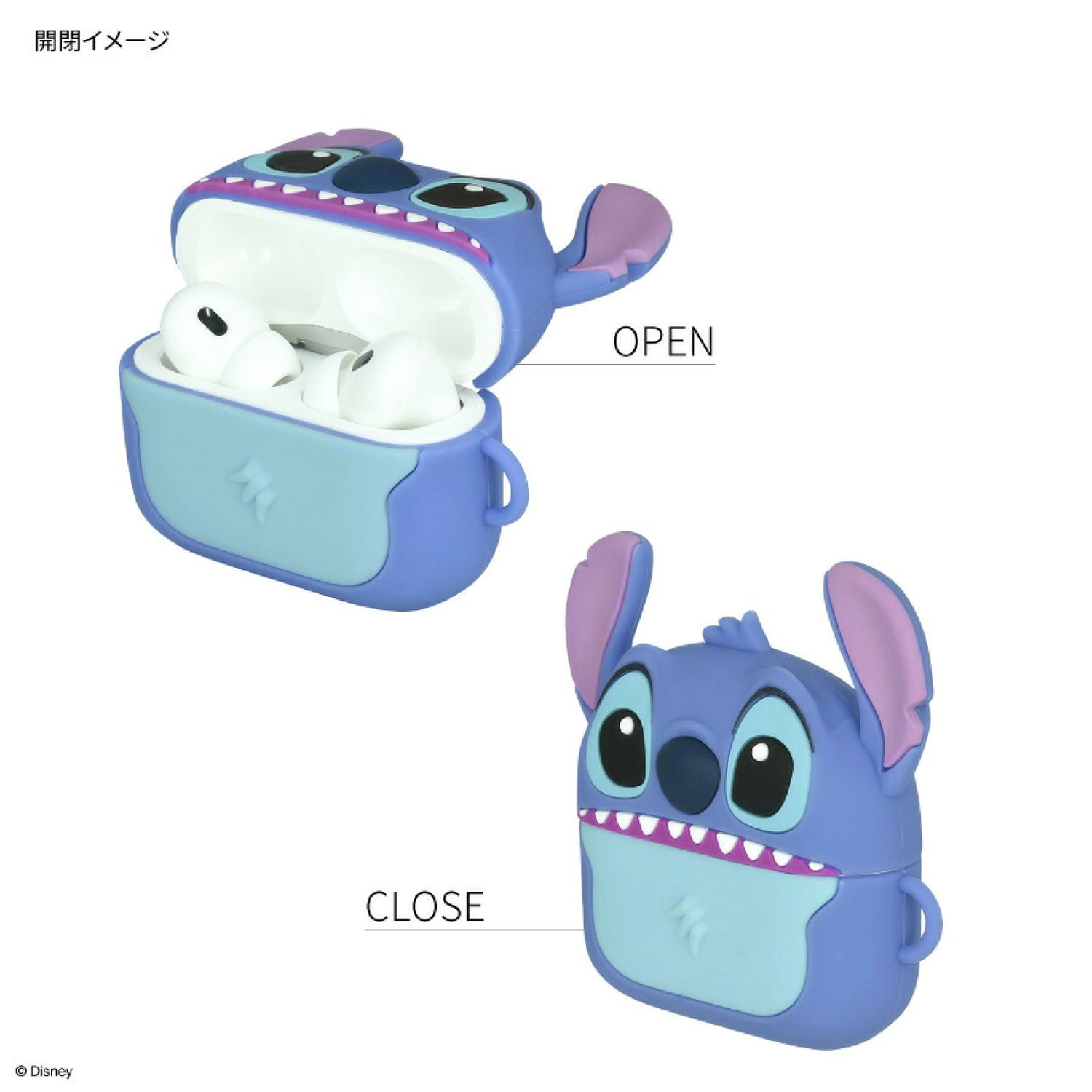 Disney｜apple airpods pro硅胶史迪仔耳机套/保护套