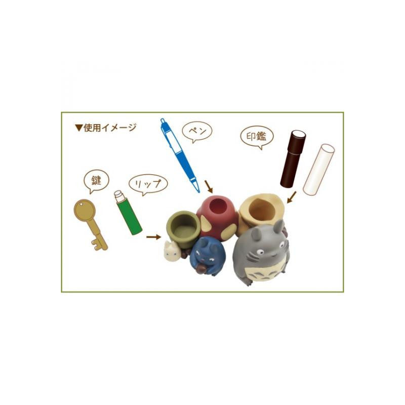 My neighbor totoro｜吉卜力宫崎骏手办模型摆件/小物收纳｜约75 x 66 x 80 mm