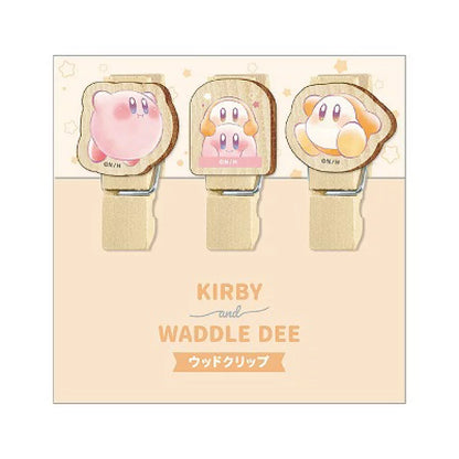 Kirby｜木质可爱文件夹｜3枚入