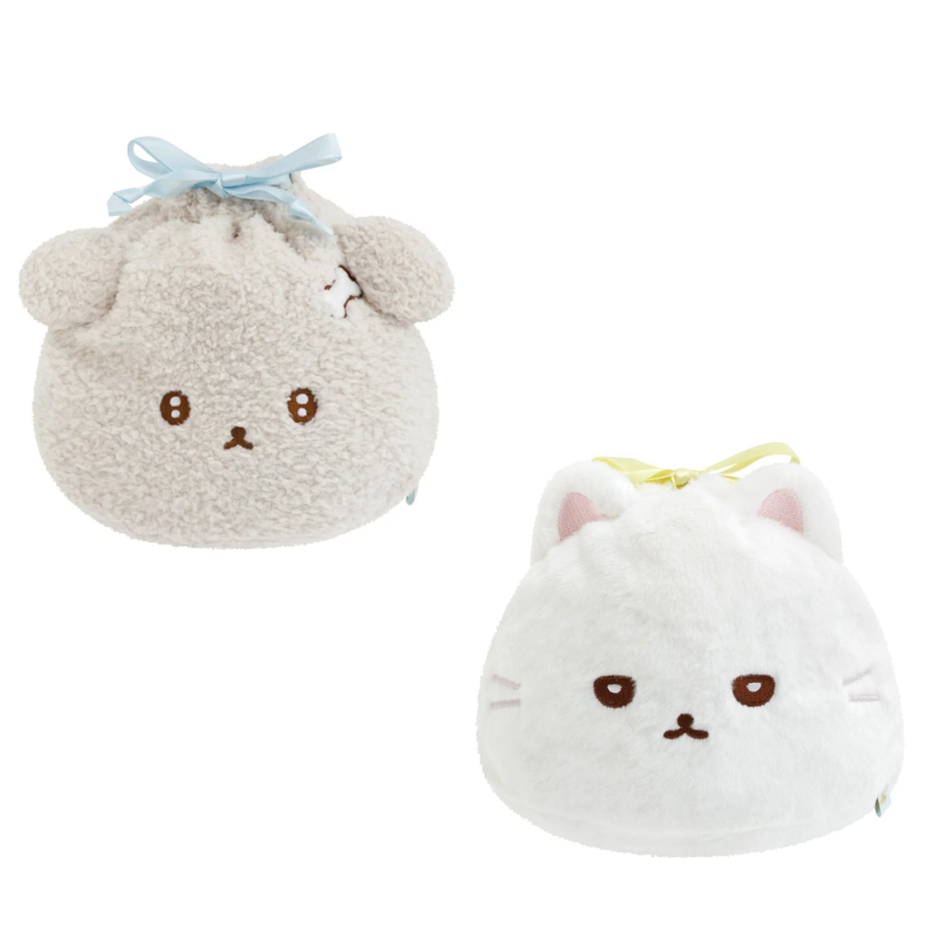 Ishiyowachan｜Junior Chan Appears Plush Drawstring Bagh｜170×200mm approx.