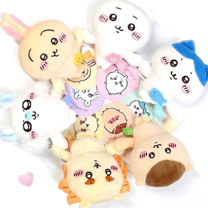 Chiikawa 吉伊卡哇｜小脚磁吸可爱挂件/包挂/磁吸在手部位/可相互手拉手/也可吸在磁铁上｜約H105×W110×D50mm