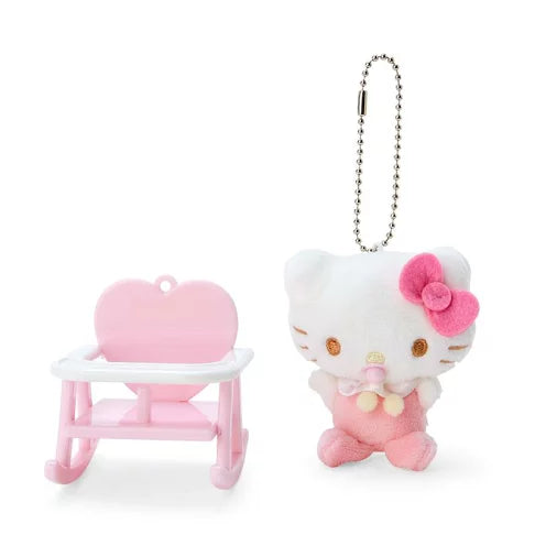 Sanrio｜奶嘴摇摇椅挂件｜约宽8.5×深4.5×高10cm