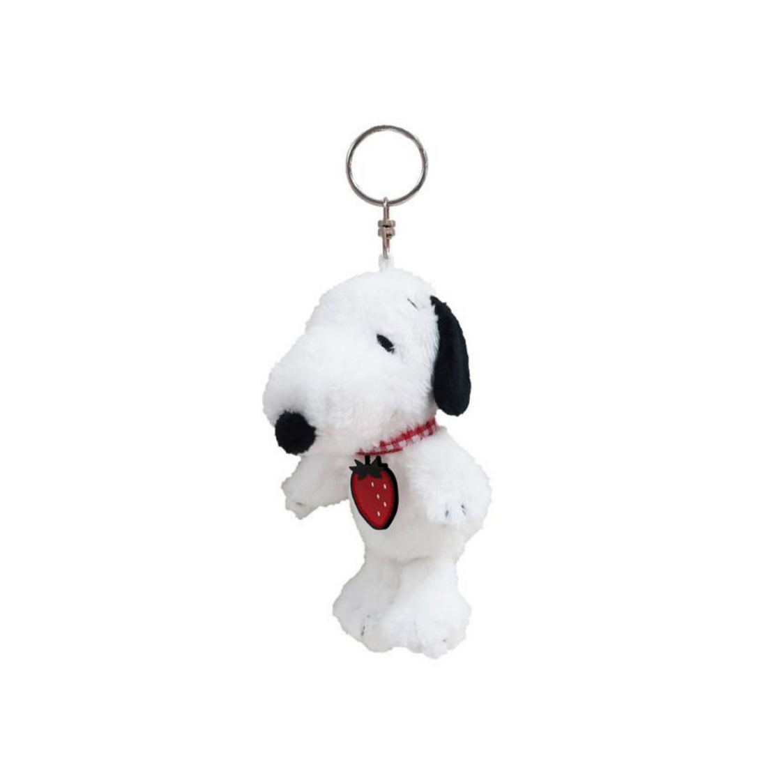 Snoopy｜Strawberry Mascot Holder /Plush Keychain｜H12 x W7 x D7cm approx.