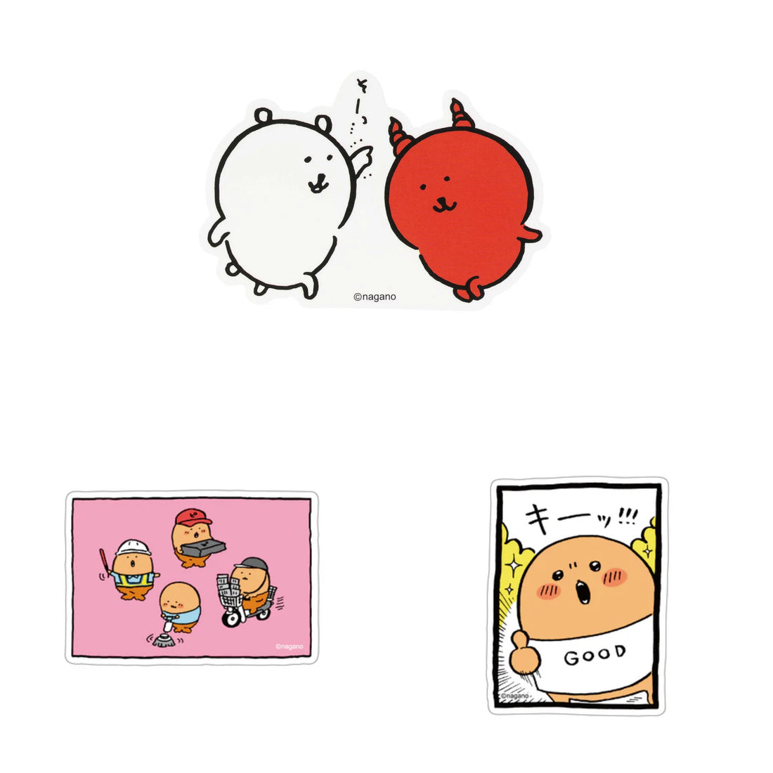 Nagano｜Fun daily smartphone sticker size Sticker｜H77×W59mm approx.