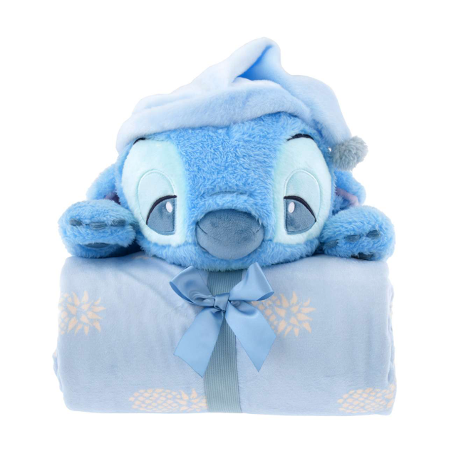 Disney｜毛茸茸角色公仔盖毯/可拆分成玩偶?毯子｜高約 70 x 寬 100cm