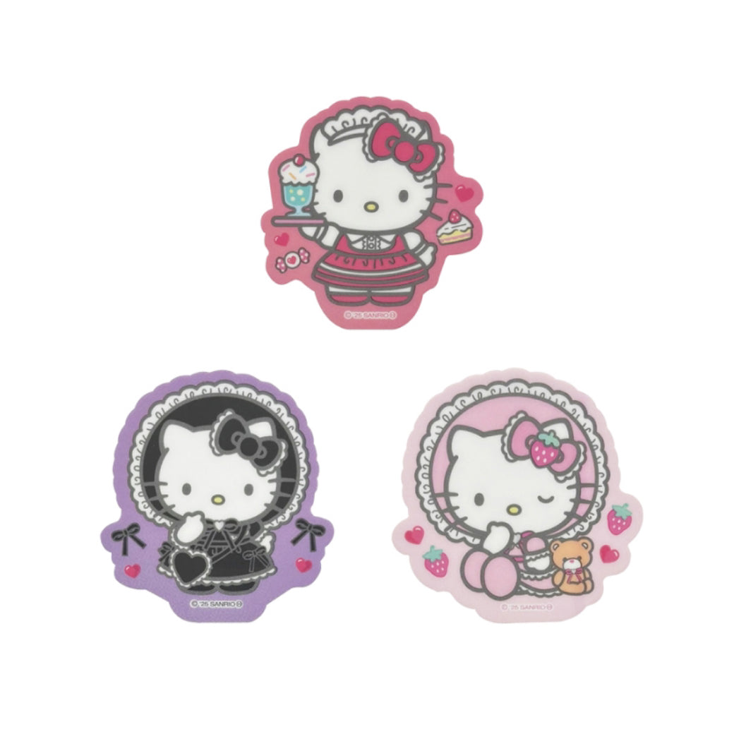 Hello kitty｜Lolita Fashion PVC Sticker｜H63xW63mm approx.