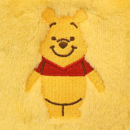 Disney｜Winnie the pooh小熊维尼毛茸茸噗噗毯子巾着/可收纳｜約H70×W100cm