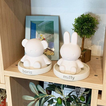 Miffy｜Ceramic Aroma Stone Diffuser｜12cm×9cm×7cm approx.