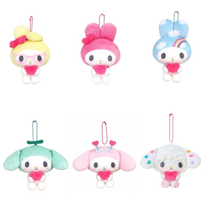 Sanrio｜My Melody 50th Anniversary Mascot Holder /Plush Keychain｜10×6.5×15cm approx.