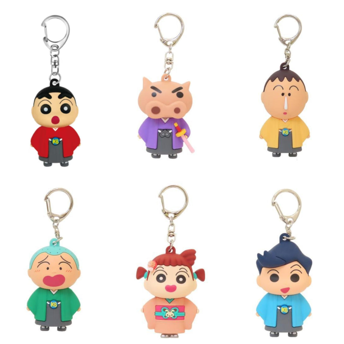 Crayon shin-chan｜Kimono 3D Keychain｜34×110×30mm approx.