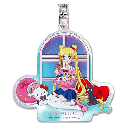 Sailor moon｜美战✖️Sanrio联名角色可爱钥匙扣｜约約H72×W73×D3mm