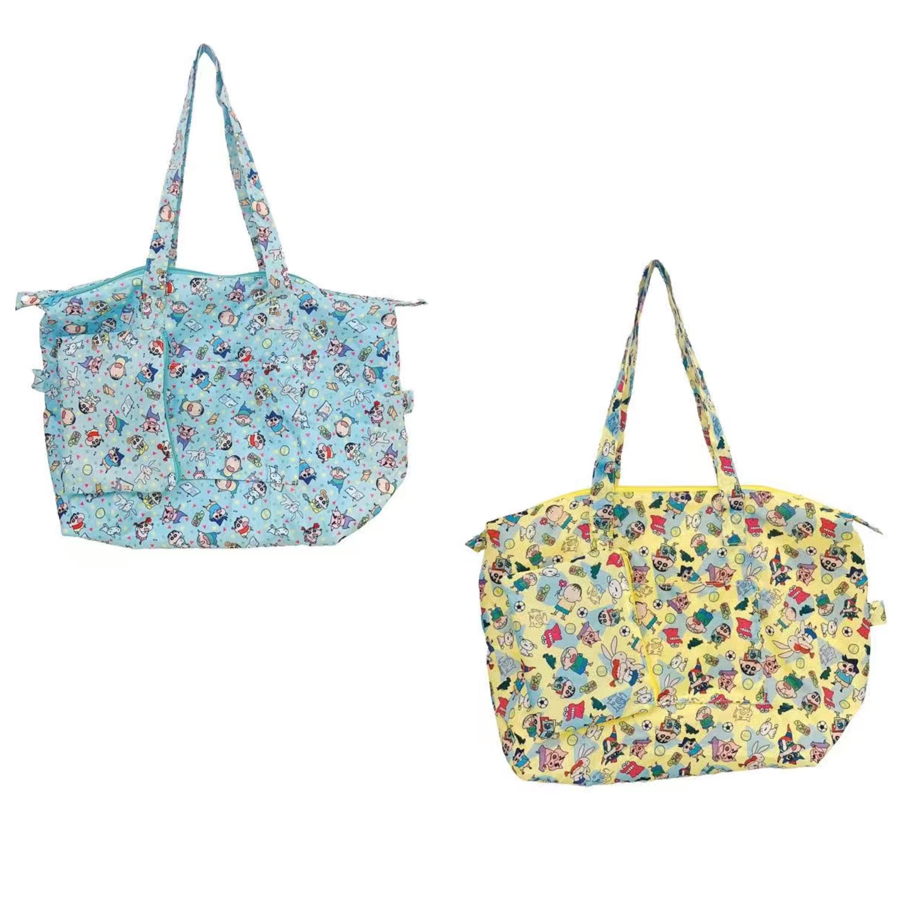 Crayon shin-chan｜Travel Folding Boston Bag｜520×370×170mm approx.
