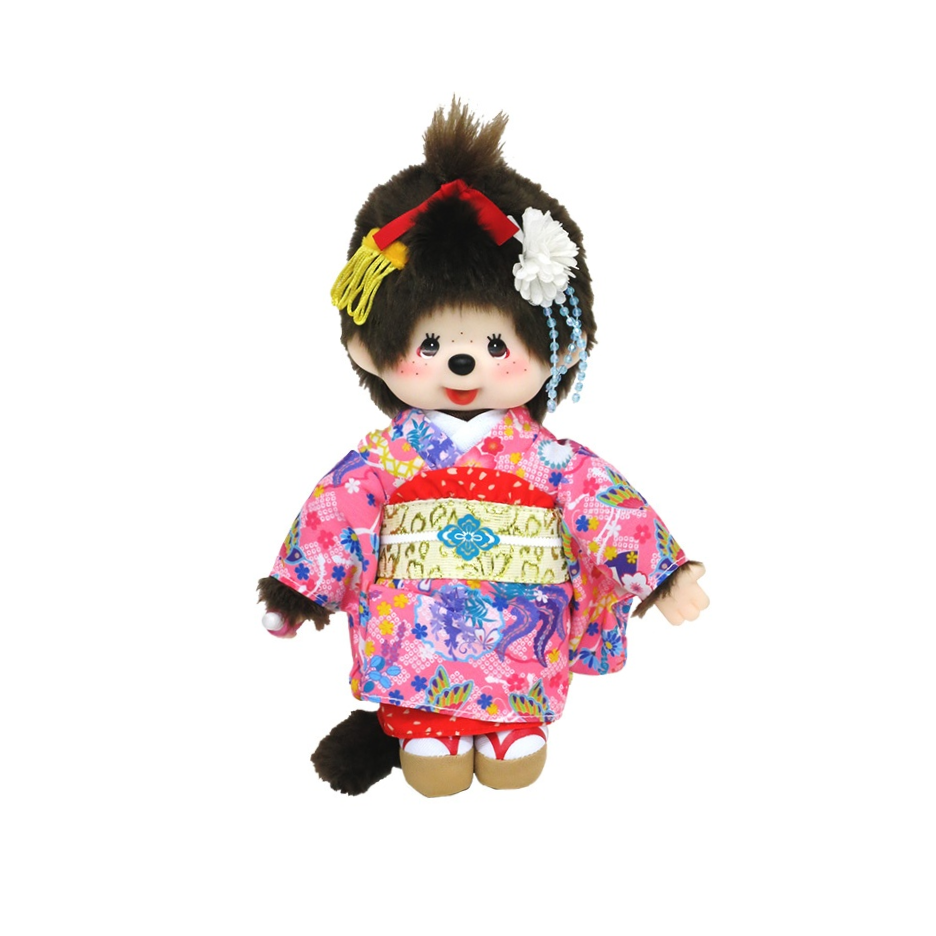 Monchhichi｜Maiko Monchhichi-chan Plush Dolls/Plush Toy｜ H23×W13×D8cm approx.