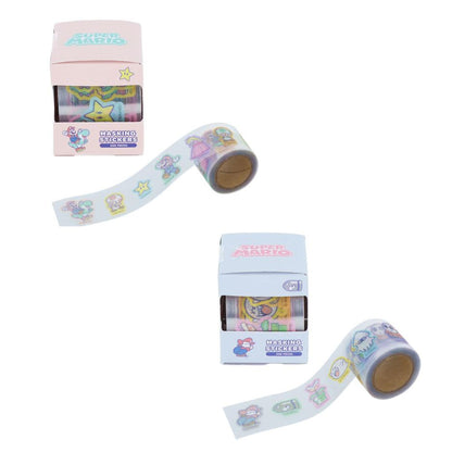 Nintendo｜Super Mario Brothers Boxed Masking Stickers｜ 30×30mm approx.