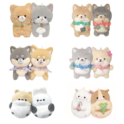 Nico Nui｜Obakane Nico Nui Mascot Holder /Plush Keychain｜W110 x H170 x D50mm approx.