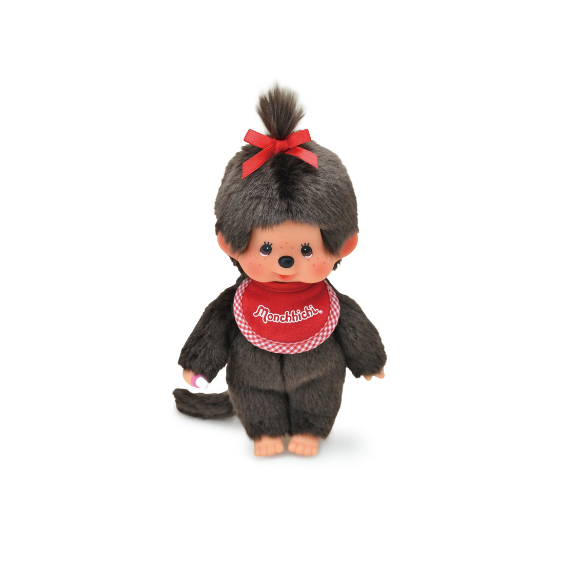 Monchhichi｜Premium Standard Brown Plush Dolls/Plush Toy｜S/H21.5 x W13 x D7.5cm approx.