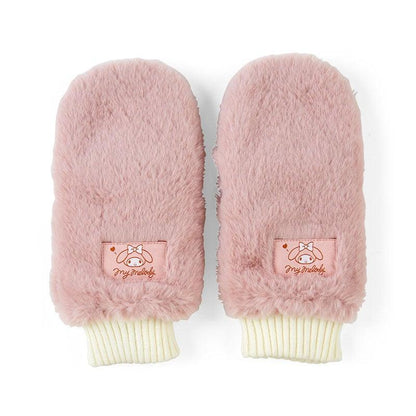 Sanrio｜超好摸毛茸茸手套｜2 Way戴法｜保暖