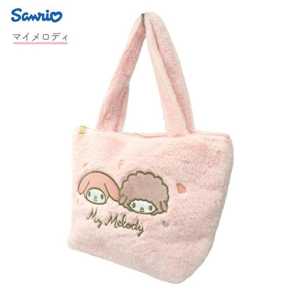 Sanrio｜巨好摸毛茸茸角色托特包/手提包｜约H20×W30×D10cm